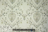 Caroline C0nstas 'deco doodle' cotton/silk voile - natural