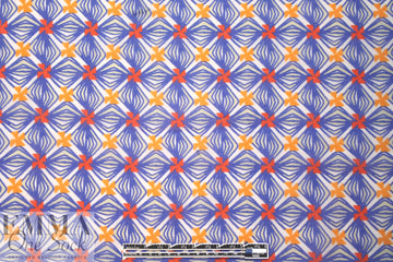 Mi11y lacey web graphic cotton voile