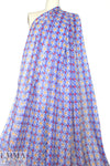 Mi11y lacey web graphic cotton voile