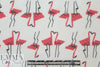 Mi11y 'kissing flamingos' cotton/silk voile