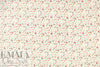 CA designer 'little floral study' semi-sheer rayon georgette 1.25 yds