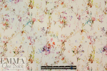 Italian 'dainty flowers' cotton voile