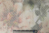 Italian 'garden whispers' designer silk chiffon 2.33 yds