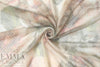Italian 'garden whispers' designer silk chiffon 2.33 yds