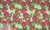 Italian virgin wool challis vintage rose woven 1.25 yd