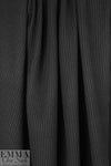 Dutch cotton waffle knit - black - Oeko-Tex certified .625 yds