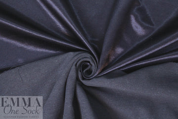 warm back coat lining - navy 2.5 yds