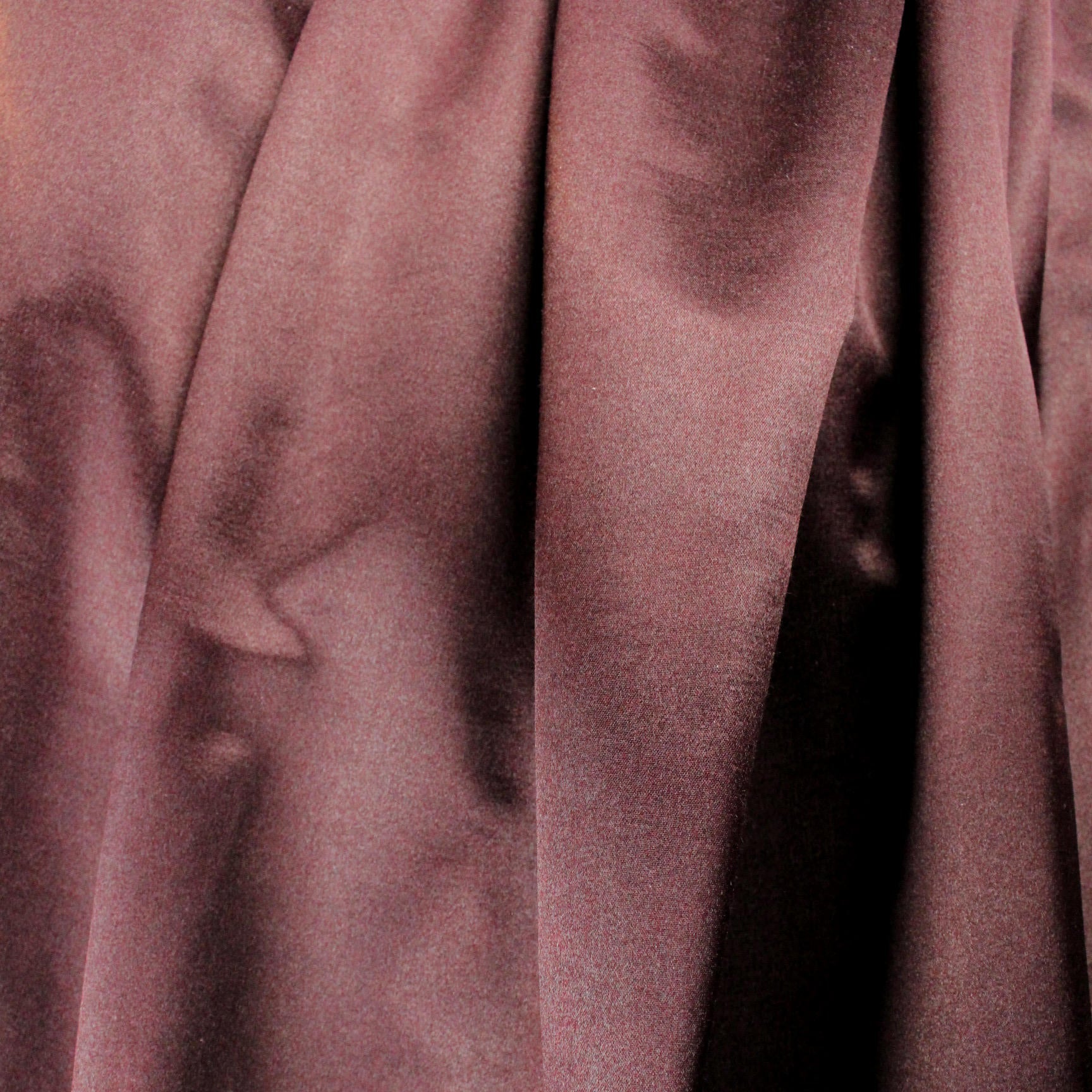 warm back coat lining - sangria