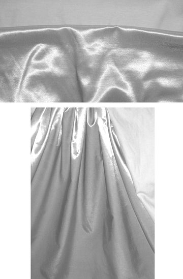 warm back coat lining - silver 2 yds