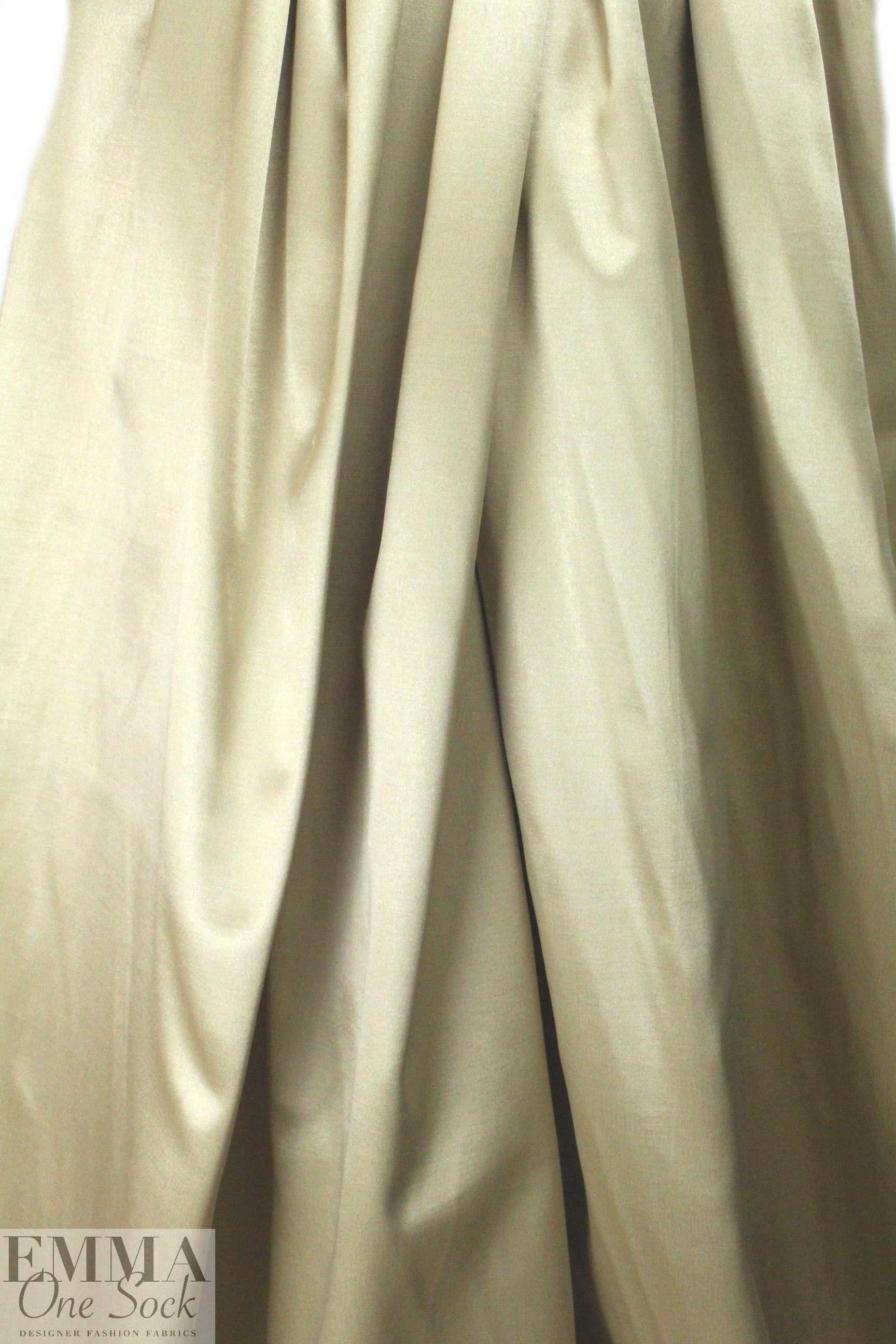 warm back coat lining - champagne