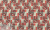 NY designer 'optical' graphic washed finish silk