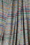 CA designer yarn dyed cotton jersey - colorful stripes