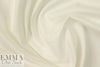 NY designer creamy white stretch denim