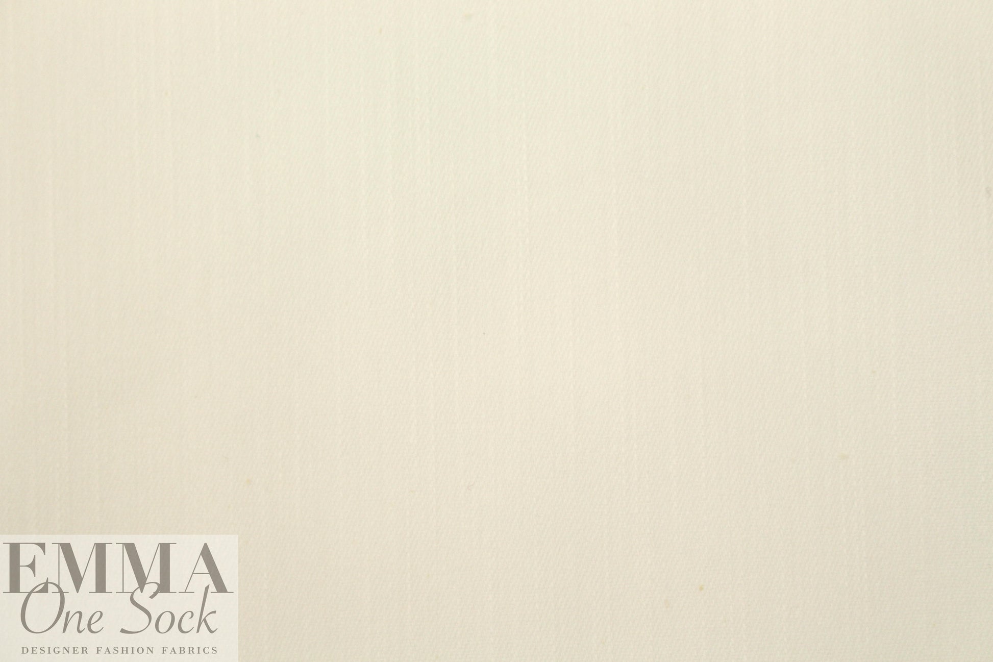 NY designer creamy white stretch denim  1.25 yds