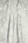 NY designer double scallop lace - soft white
