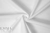 famous designer cotton pique woven - white
