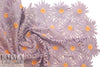 Richard Ty1er lavender flower guipure lace wide trim