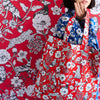 Kokka Japan "Wonder" cotton lawn - red