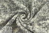 Italian wool boucle' - black/winter white 2 yd