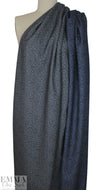 Bur6erry cozy doubleface wool coating - marine/licorice 2 yd