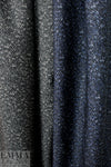 Bur6erry cozy doubleface wool coating - marine/licorice 1.5 yds
