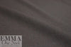 Italian stretch wool blend twill suiting - roasted coffee 1.66 yd