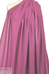Italian gauzy wool crepe - raspberry cream
