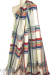 signature designer Italian printed virgin wool