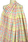 Italian colorful plaid all-wool twill weave suiting 1.75 yd