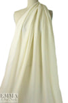 Italian all wool light and airy woven - creamy ivory