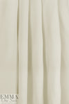 Italian all wool light and airy woven - creamy ivory 1.5 yds