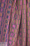 Italian mod graphic wool suiting - fuschia/denim 2 yds
