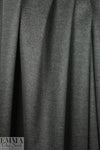 NY designer textured wool suiting - charcoal 1.75 yd