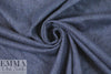 Italian cadet/charcoal brushed wool blend tweed 1.66 yds