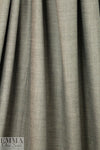 Italian wool 'denim' stretch woven - espresso/natural
