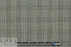 Italian all-wool french roast/sand glen plaid suiting