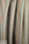 Italian all-wool driftwood multi-stripe suiting