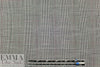 Italian all-wool black/white/red glen plaid suiting 2 yd