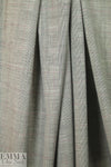 Italian all-wool black/white/red glen plaid suiting 2 yd
