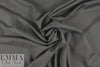 Italian all-wool off-black striped suiting