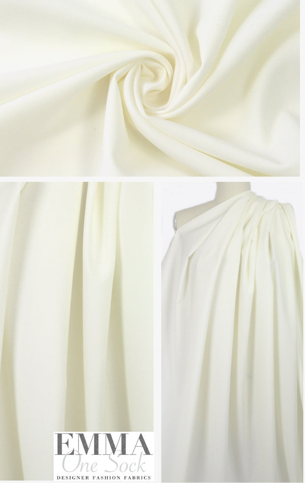 The0ry virgin wool fine suiting - ivory