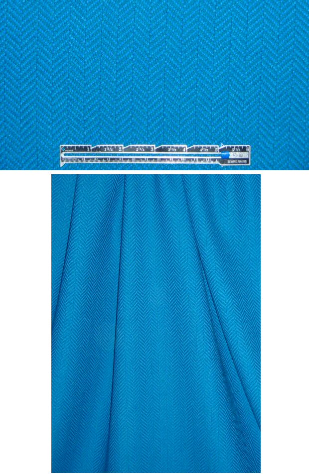 Tahari peri/teal wool/angora herringbone