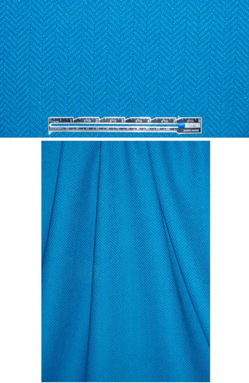 Tahari peri/teal wool/angora herringbone