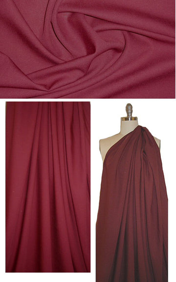Marc Jac0bs all wool twill - cordovan 1.66 yd