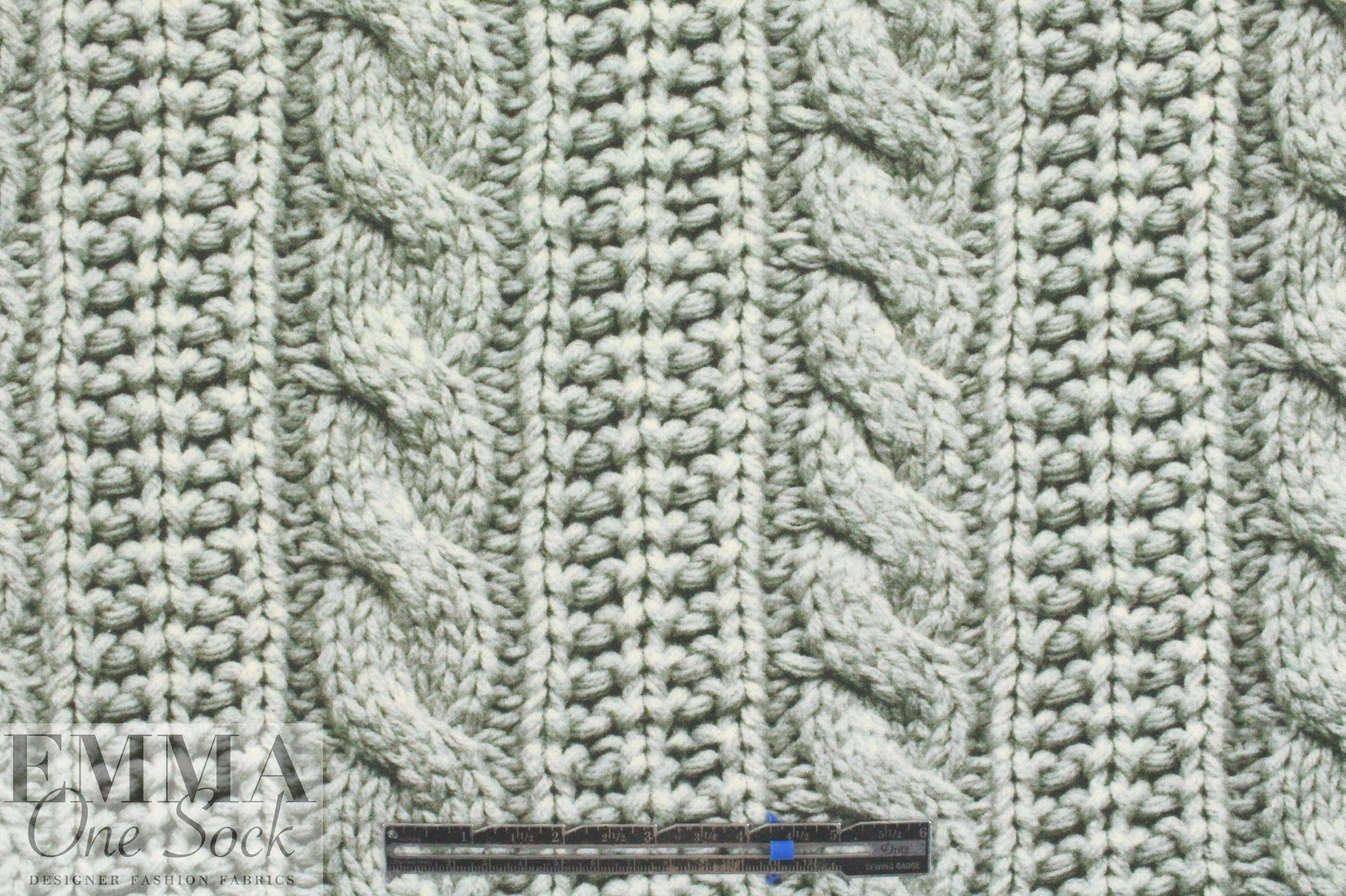 Yiga1 Azroue1 'cable stitch' stretch wool twill