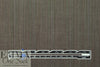 Italian pinstripe tropical wool blend woven - driftwood .75 yds