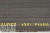 Italian pinstripe tropical wool blend woven - driftwood .75 yds