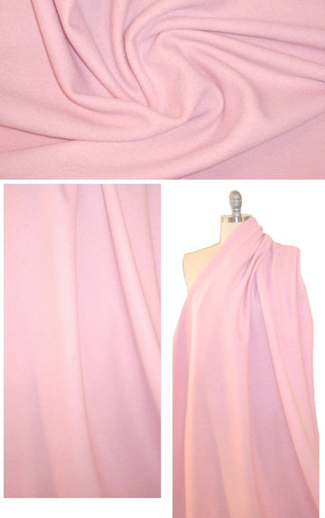 Italian wool boucle' sweater knit - parfait pink