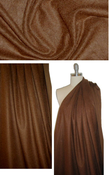 Italian wool/alpaca blend stretch knit - sienna 1.375 yds