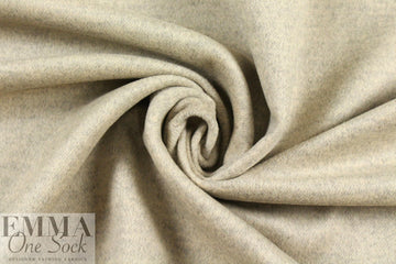 Italian wool/angora/cash doublecloth coating - oatmeal